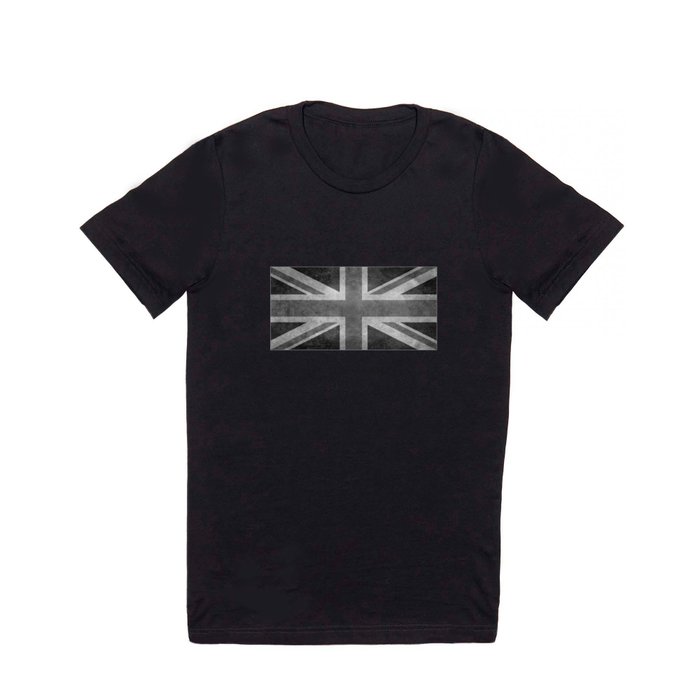 British Union Jack flag in grungy tex T Shirt by Sterling | Society6
