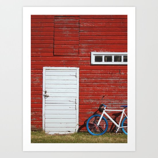 Urban Meets Rural Art Print