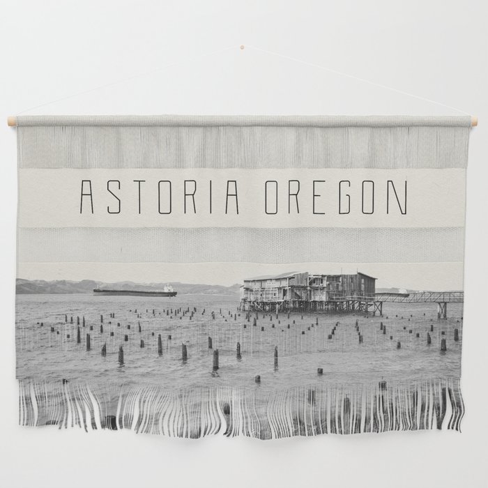 Astoria Orgegon | Columbia River Gorge | Minimalist Travel Photography Wall Hanging