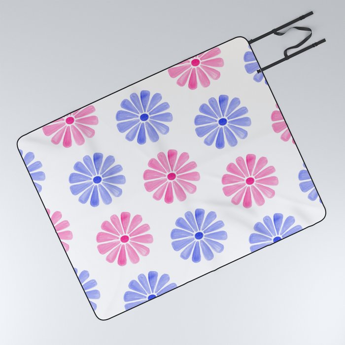 Flower Collection Picnic Blanket