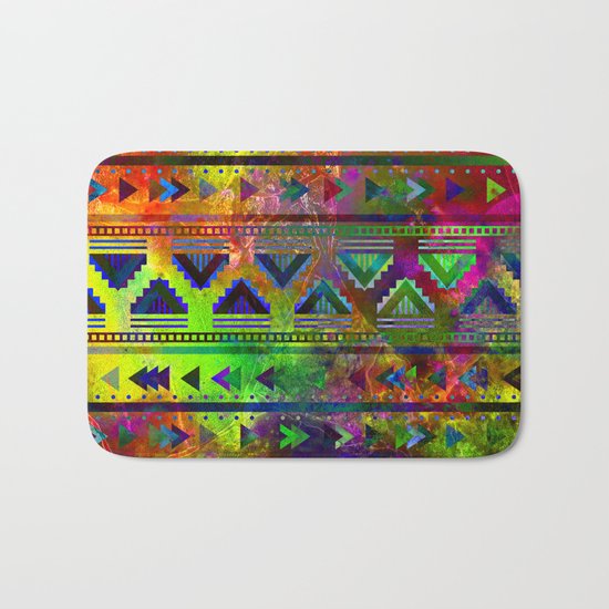 pop triangles Bath Mat