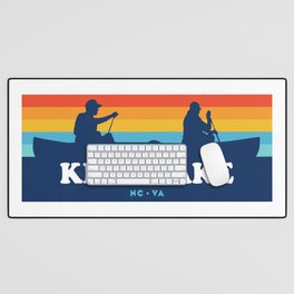 Kerr Lake Virginia North Carolina Canoe Desk Mat