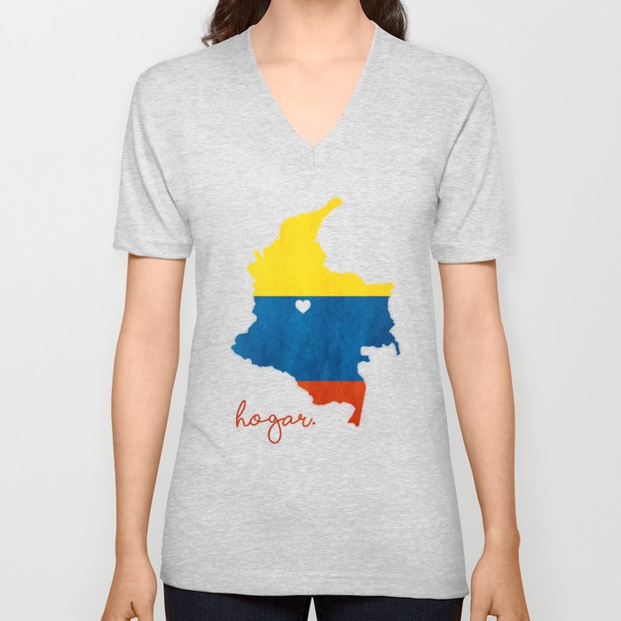 Colombia V Neck T Shirt