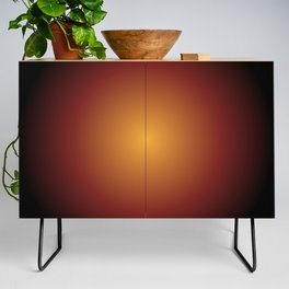 Hypnotic - Colourful Abstract Art Design Pattern  Credenza