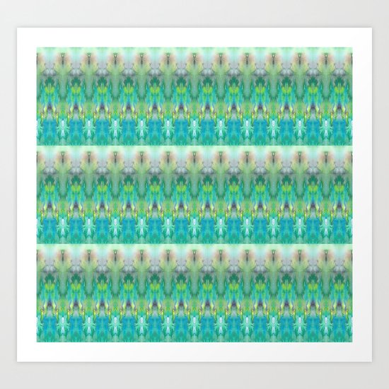 Fairy's Stripe Art Print