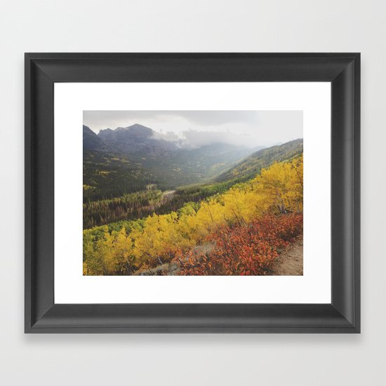 Rocky Mountain Colors Framed Art Print