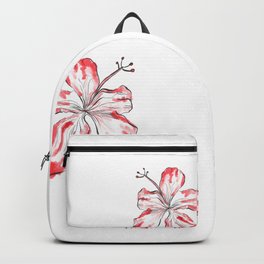 Hibiscus Flower Backpack | Digitaldrawing, Girly, Bouquet, Ipadpro, Adventure, Artsy, Artist, Blackonwhite, Drawing, Penonpaper 
