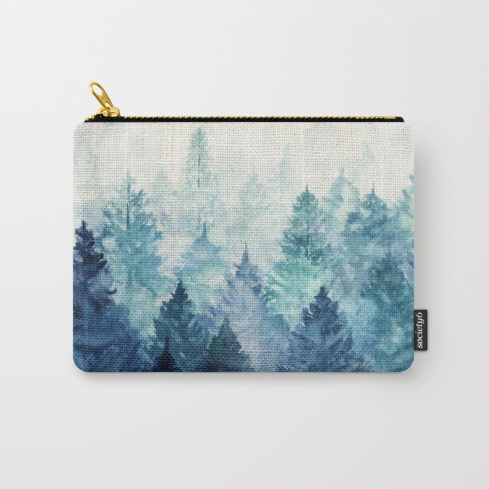 Fade Away Carry-All Pouch by Viviana Gonzalez | Society6
