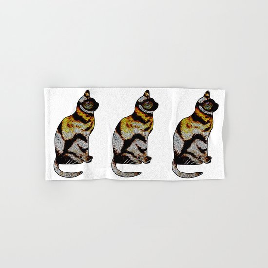CAT TIGER Hand & Bath Towel