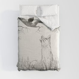 The Fox and The Crow Comforter