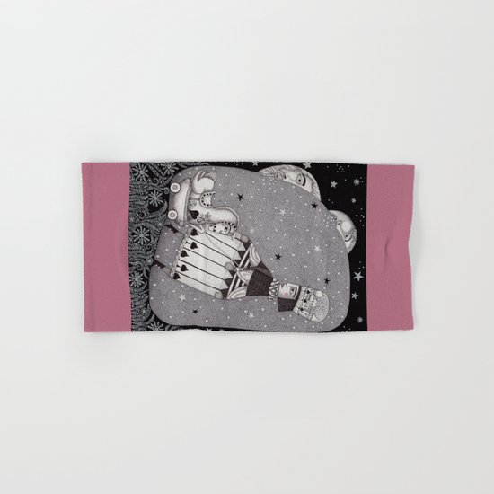 Snow Princess Hand & Bath Towel