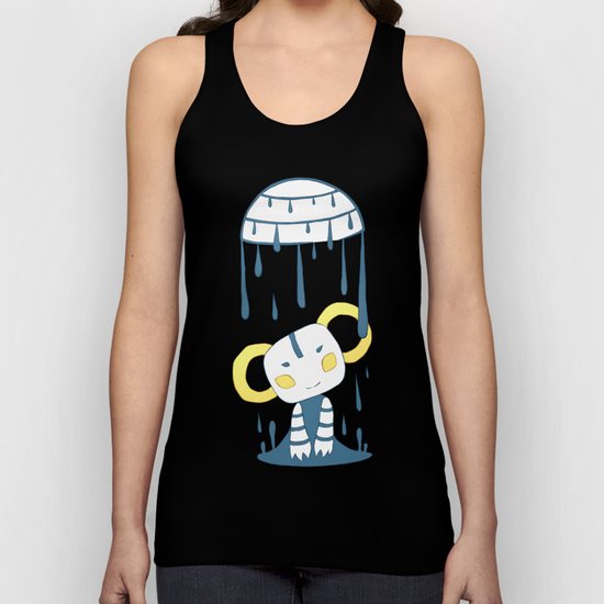 Melting Unisex Tank Top