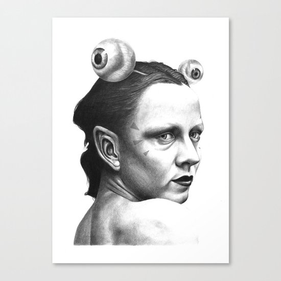 tHE SPACEINVADERS 2# Canvas Print