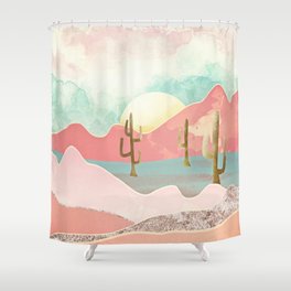 Desert Mountains Shower Curtain