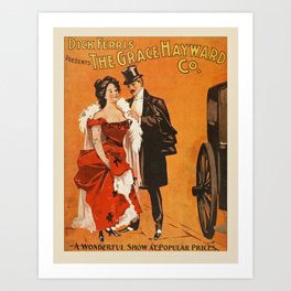 The Grace Hayward Co. Vintage Poster Art Print