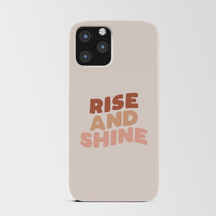 Rise & Shine iPhone Card Case