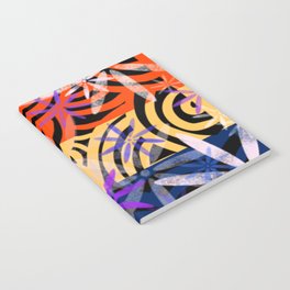 Color Pattern -Zentangle-Flower-Color combination Notebook