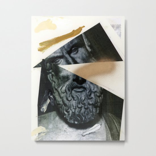 Untitled (Painted Composition 12) Metal Print