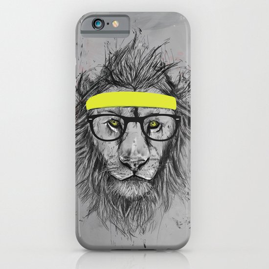 hipster lion iPhone & iPod Case