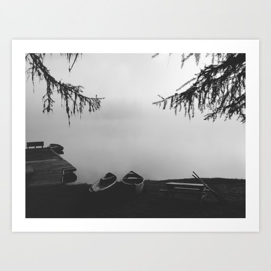 Gillette Lake Art Print