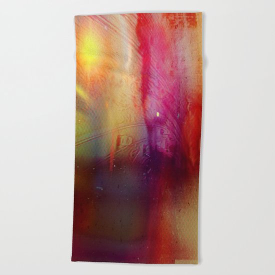 Disintegration (Falling Apart) Beach Towel