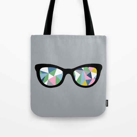 Abstract Eyes Tote Bag