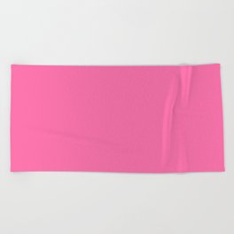 Stylish Pink Beach Towel