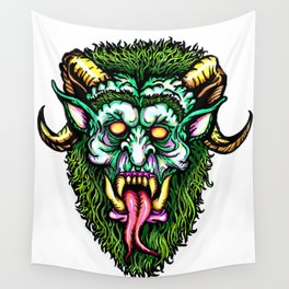 Krampus lord of the forest Wall Tapestry