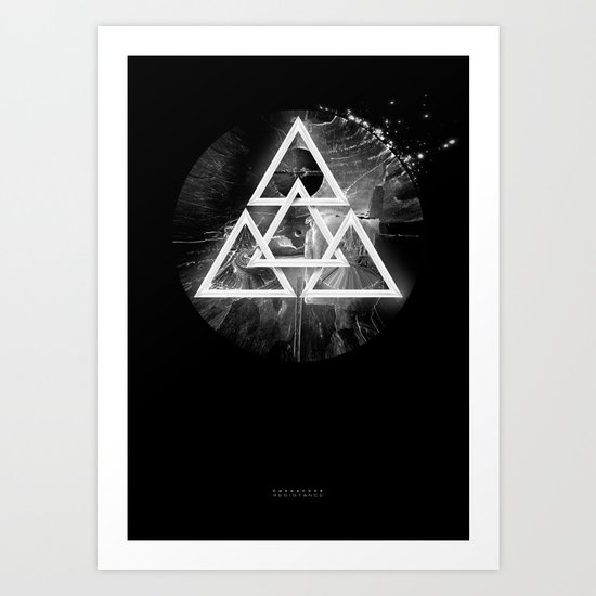 Omega Code - Resistance Art Print