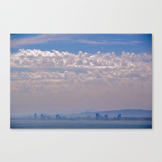 Smoky Sky Canvas Print