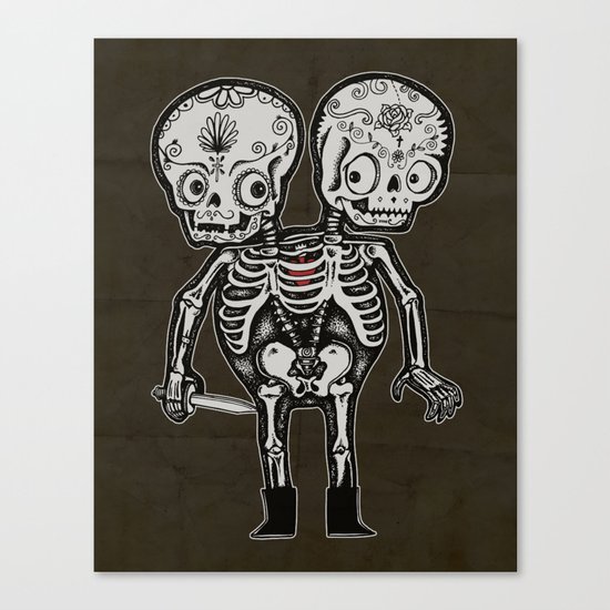 Twinsies Canvas Print