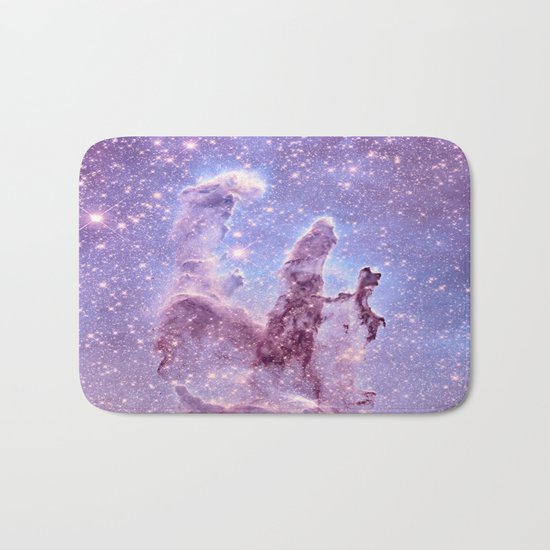 Subtle Space : Pillars of Creation Nebula Bath Mat
