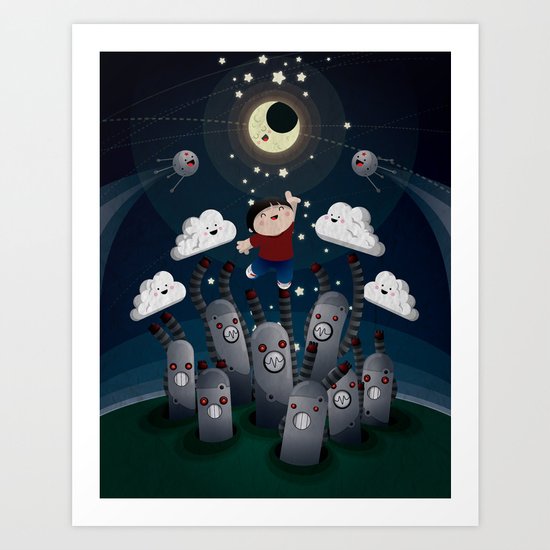 Yes, you can! Art Print