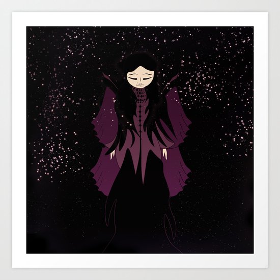 Princess of stars Art Print