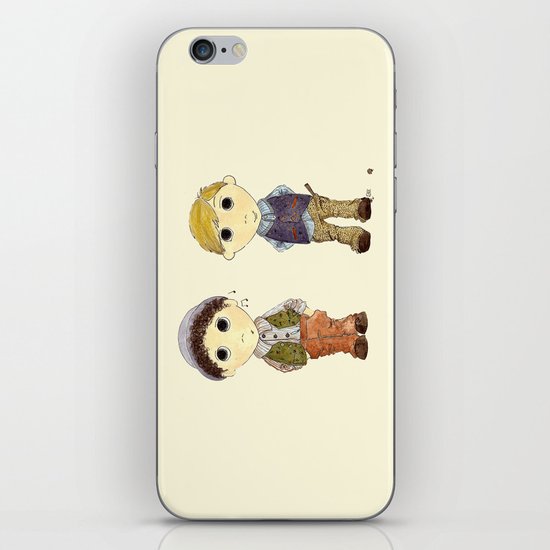 The Twins: Hugo & Harry iPhone & iPod Skin