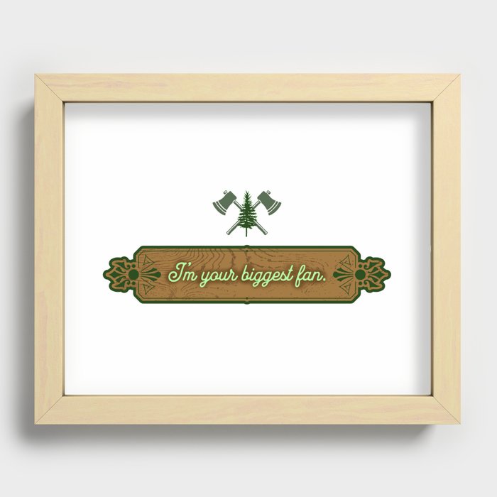 Misery Loves Company Recessed Framed Print