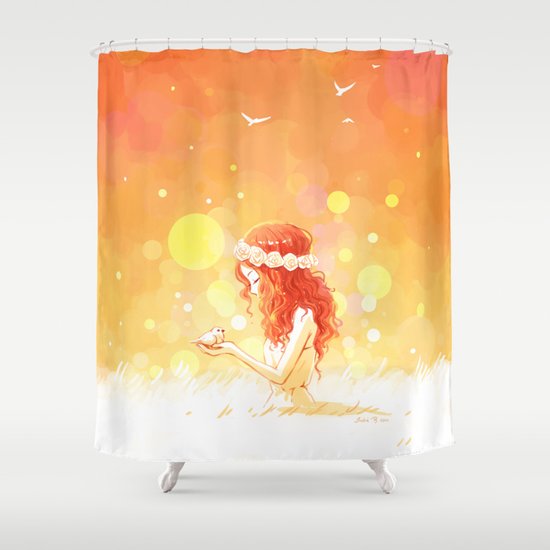 August Shower Curtain