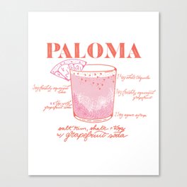 Paloma Canvas Print