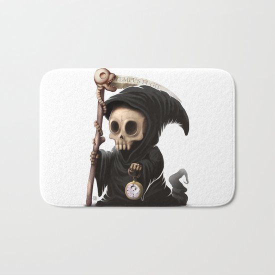 Tempus Fugit Bath Mat