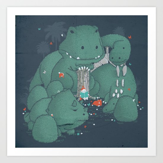 Secret Garden Art Print