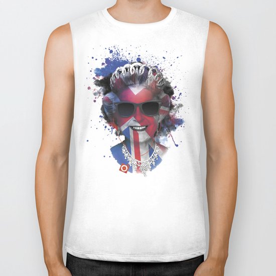 Queen Listen Music Biker Tank