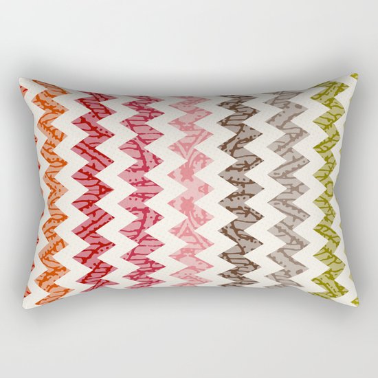 TRIBAL CHEVRON PATTERN Rectangular Pillow