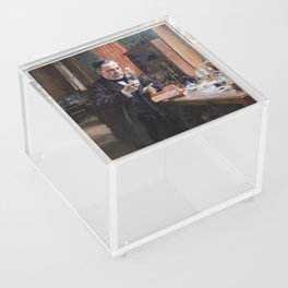 Albert Edelfelt - Portrait of Louis Pasteur Acrylic Box