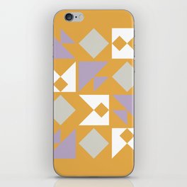 Classic triangle modern composition 22 iPhone Skin