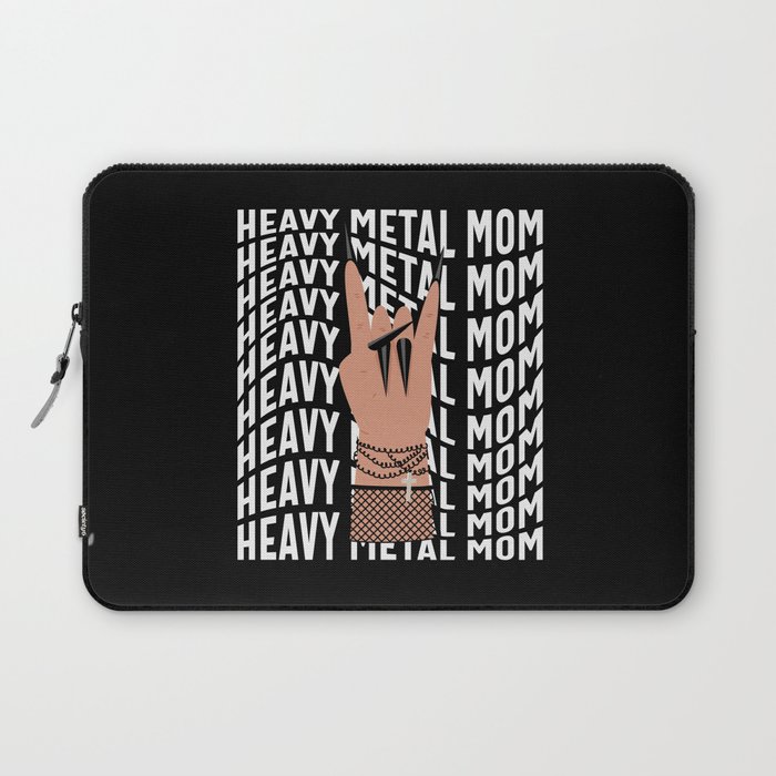 Heavy Metal Mom Laptop Sleeve