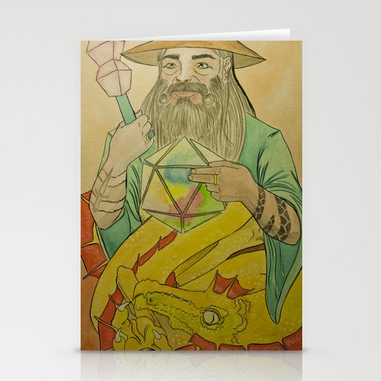 20th Wizard Stationery Cards