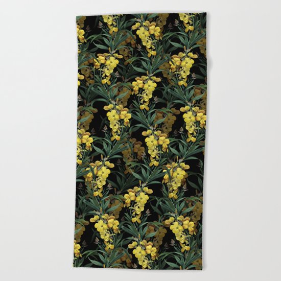 Ivy night Beach Towel
