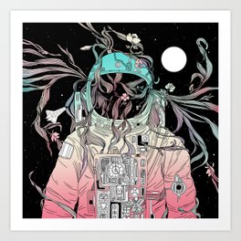 Life is Invading My Space Art Print