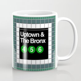 subway bronx sign Coffee Mug