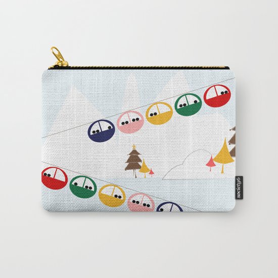Ski cables Carry-All Pouch